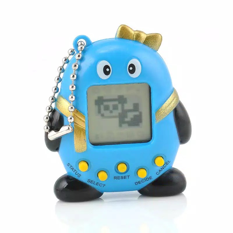 WE Tamagotchi Bentuk Penguin Type 168 in 1 Cyber Pet