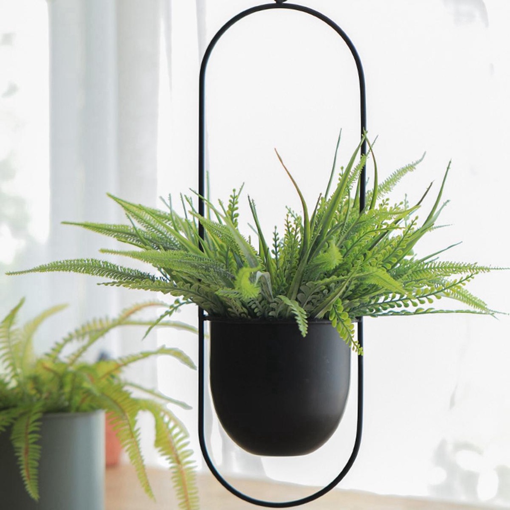 Pot Bunga QUINTON Indoor Outdoor Teras Berayun Dekorasi Rumah Dinding &amp; Plafon Modern Planter