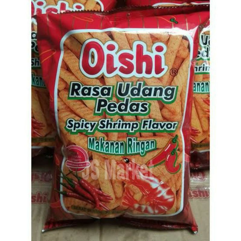 

OISHI RASA UDANG PEDAS 65GR