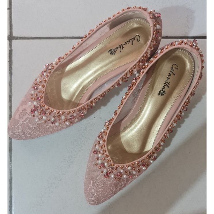Deu Calantha Custom Wedding Shoes Pink
