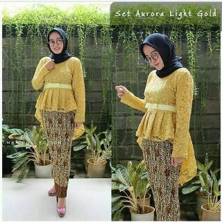 BISA CODTERMURAH KEBAYA AURORA SET MURAH/KEBAYA ...