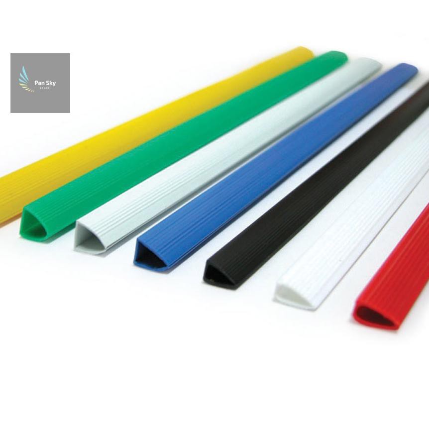 

[KODE PRODUK 5] Slide Binder 6 mm x 297 mm (A4) Tulang Jilid / Clipping pack 10 pcs