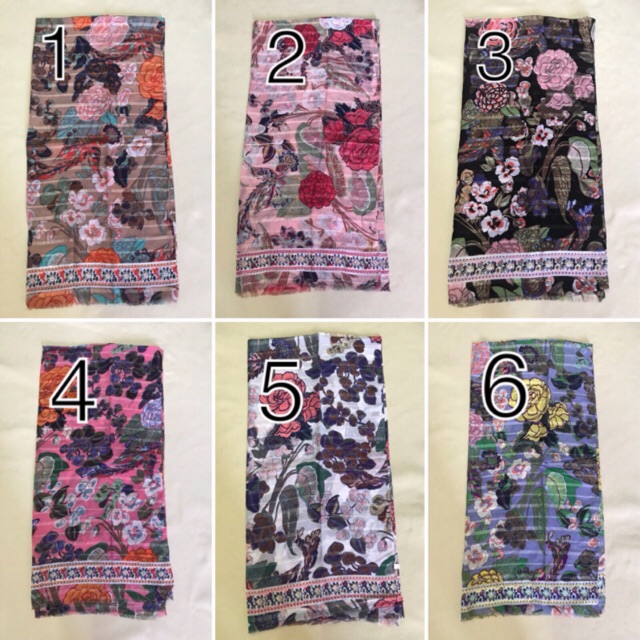 JILBAB PASHMINA KATUN BATIK 5 MOTIF 70 X 180 VONNYSCARF-2