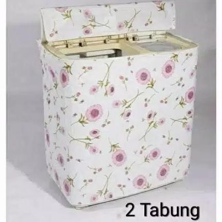 Sarung Mesin Cuci Buka Atas Tipe C 2 Tabung Cover Mesin Cuci