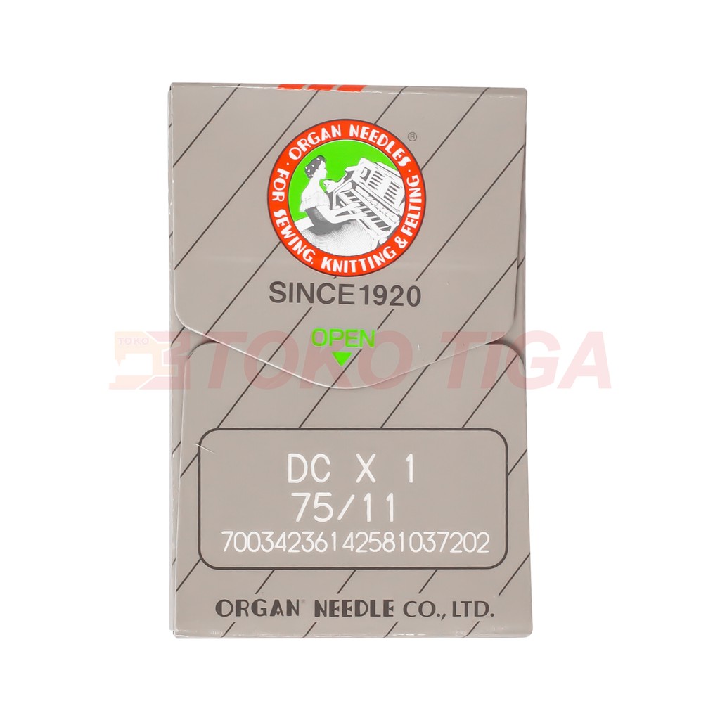 Jarum Organ/Organ Needles DCx1 (Mesin Obras Industri &amp; Tradisional)