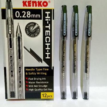 

PS8 Pulpen Hi-Tech-H Hitech Hitec Kenko / Joyko 0.28 mm Gel Pen➡☮ (Ready stock)Grosir ➡