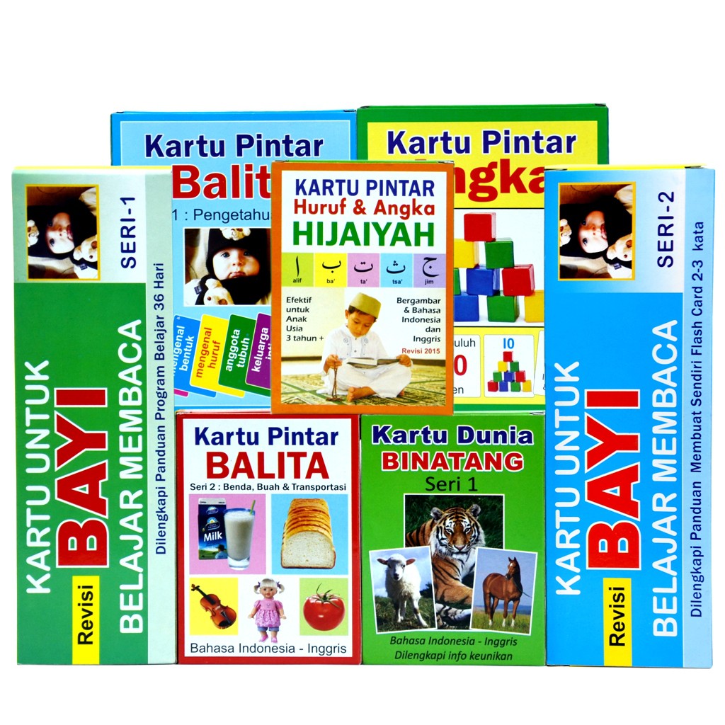 Paket Kartu Belajar Bayi Balita Islami
