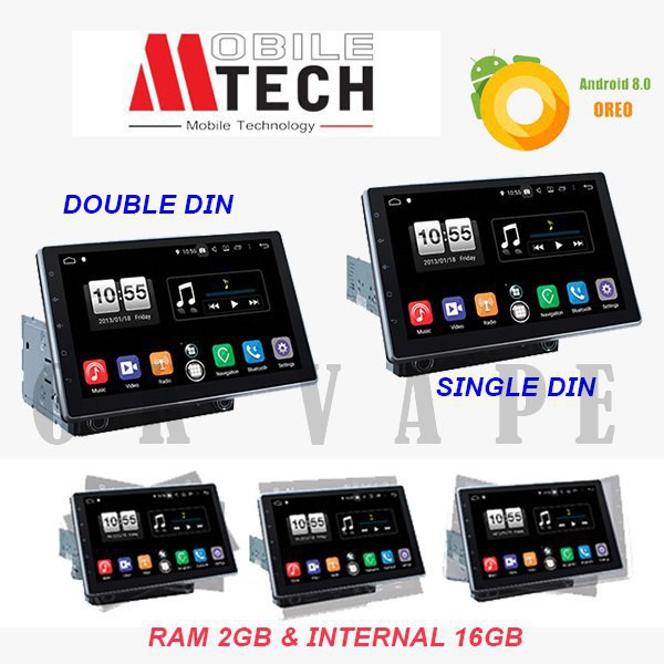 Headunit Mtech Android 10 Inch Universal Mobil Head Unit