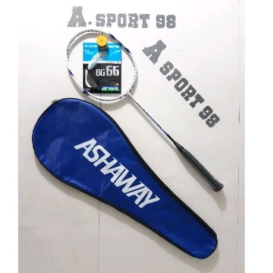 RAKET BADMINTON  ASHAWAY Ti 110 TITANIUM MESH