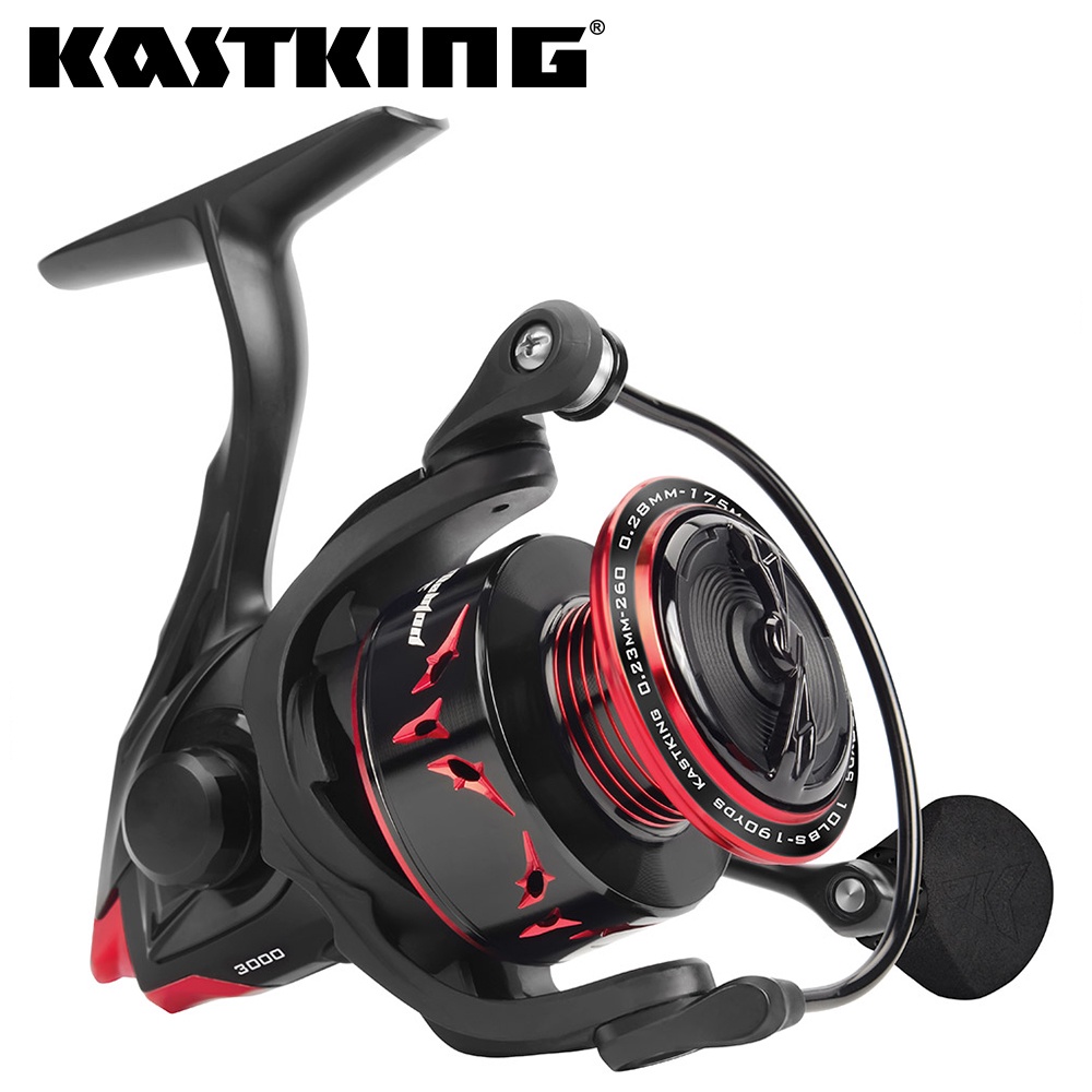 KastKing Speed Demon Elite Spinning Fishing Reel 7.4:1 Gear Ratio 10+1 BBs Saltwater Reel Pancing