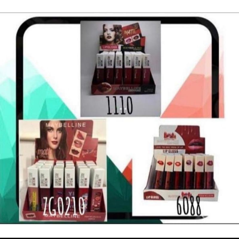 [ LUSINAN ] LIP CREAM MAYBELLINE BARCODE SUPERSTAY INK