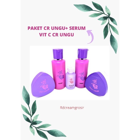 [COD] PAKET CR UNGU + SERUM CR