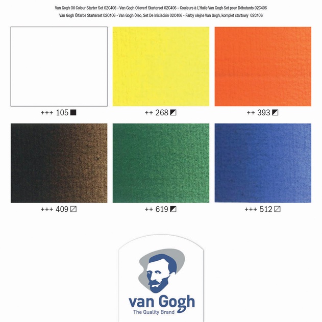 Van Gogh Oil Colour Set of 20ml Tube