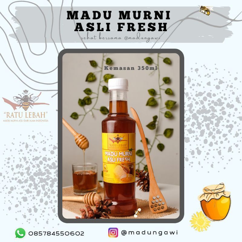 

Madu Murni Asli Fresh 350ml