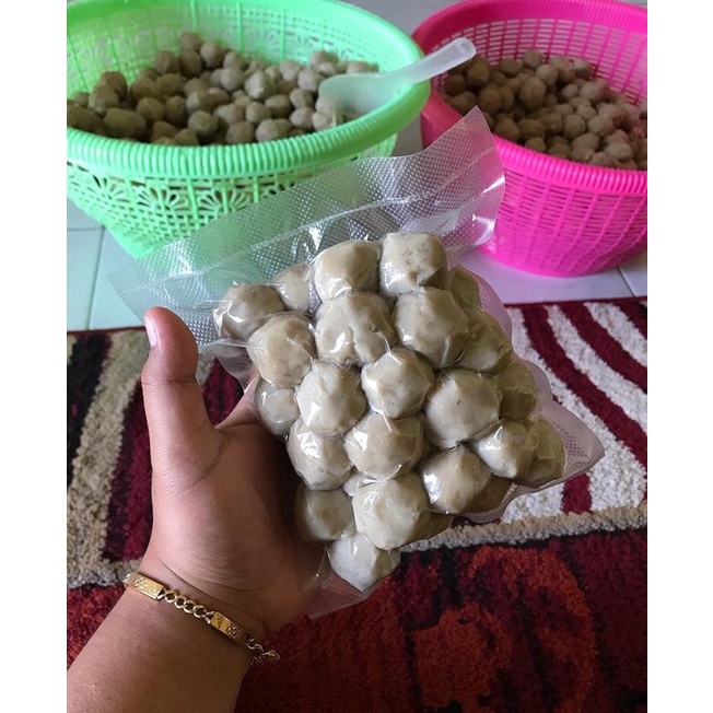

Bakso daging sapi mix ayam homemade enak