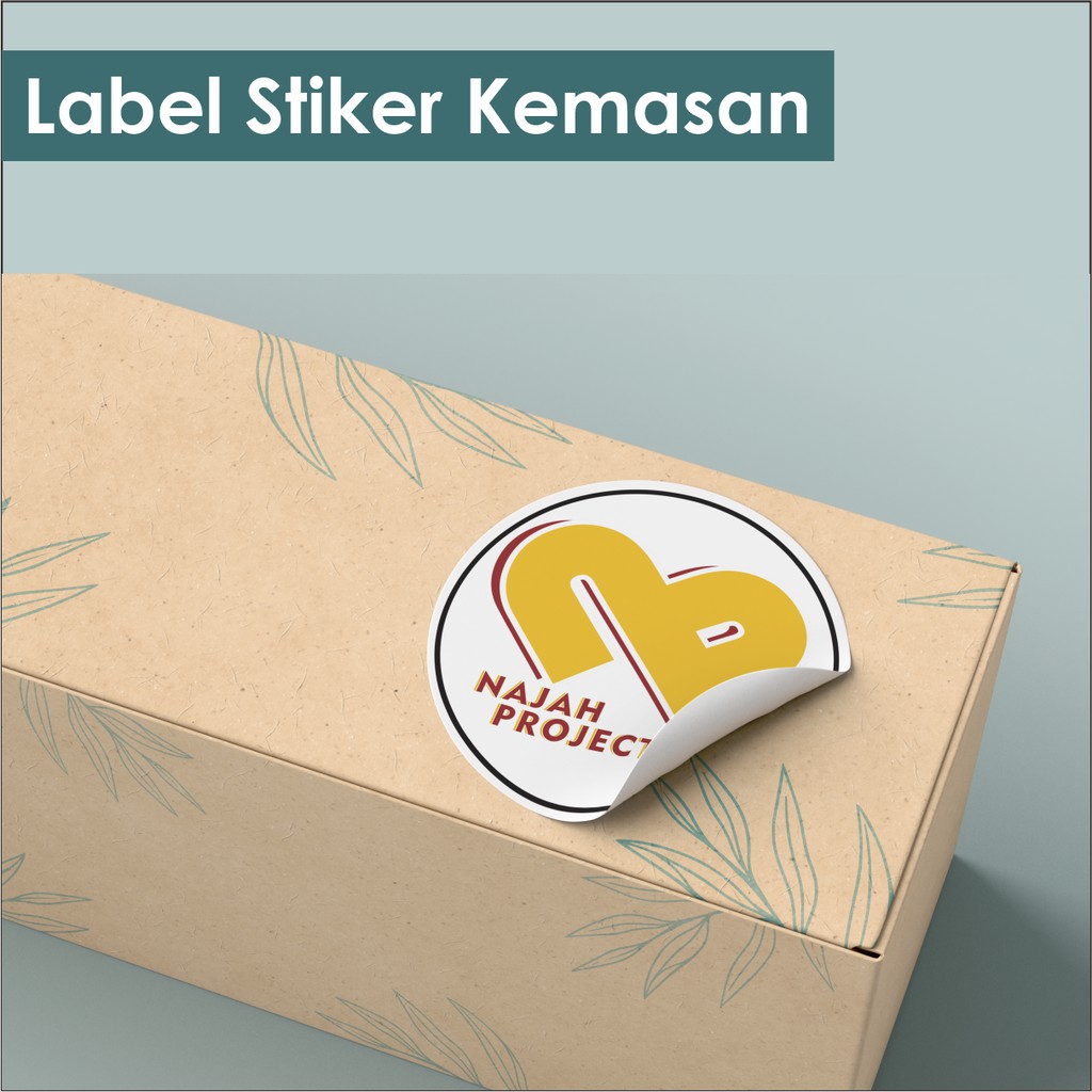 

Cetak Label Stiker Kemasan Makanan Minuman Custom