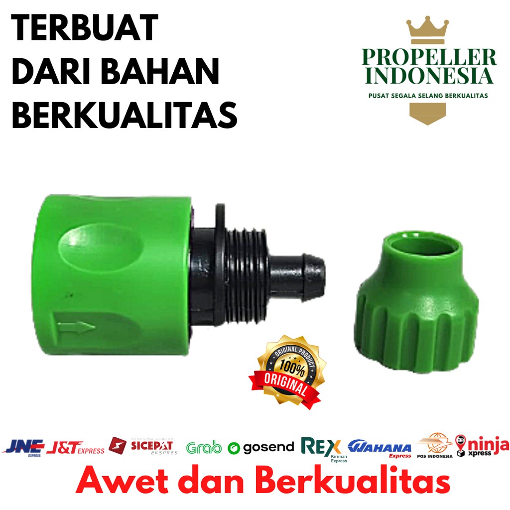 Sambungan Selang Air 4/7 Inch Quick Release Sambungan Slang Konektor