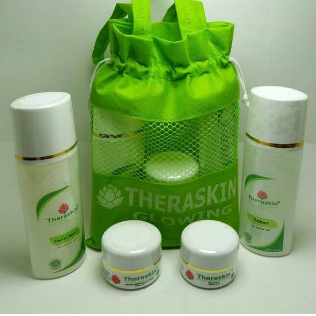 paket theraskin glowing 4in1 original BPOM