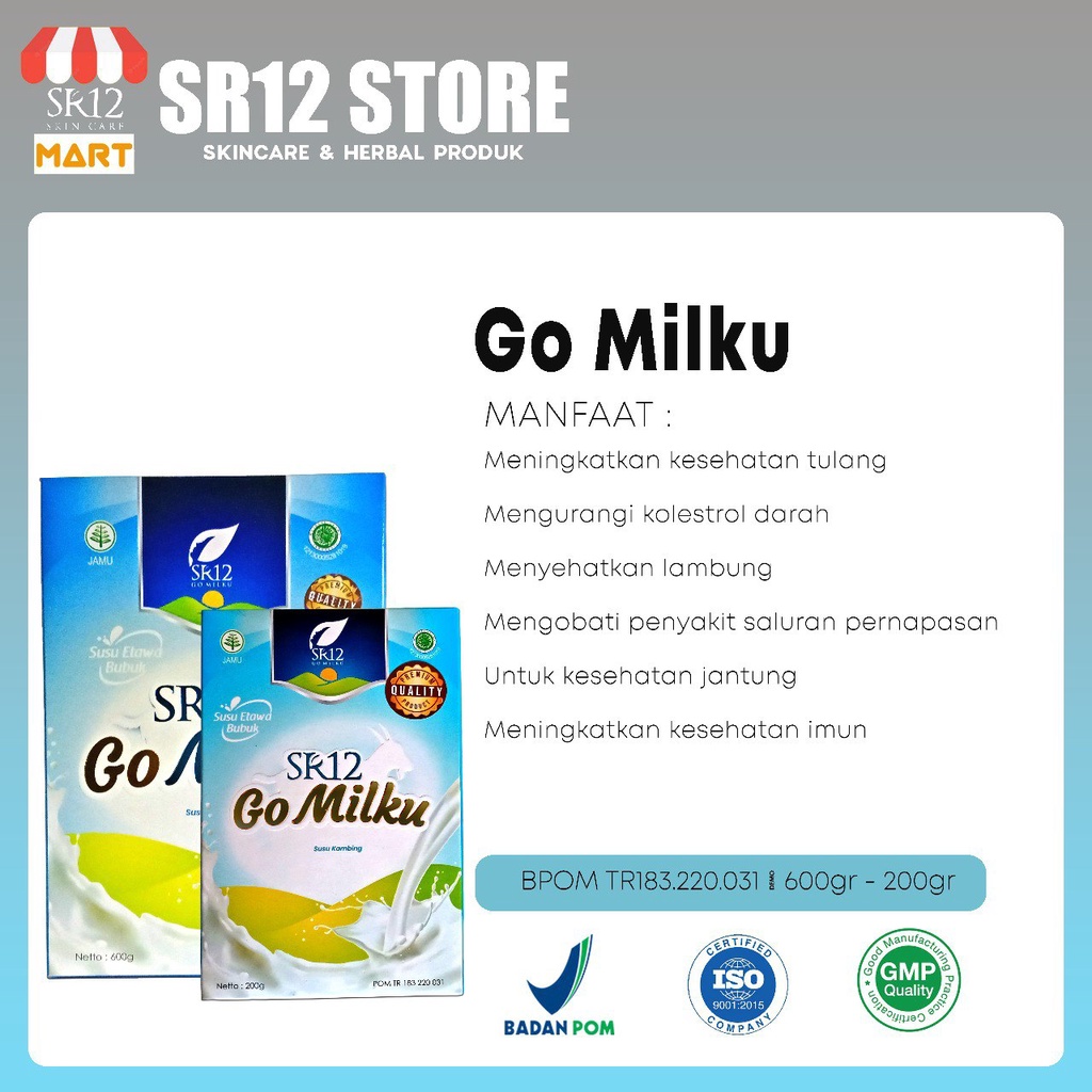 

Go Milku Sr12 Susu Kambing Etawa Menyehatkan Lambung Susu Memberbaikin Persendian Dan Tulang