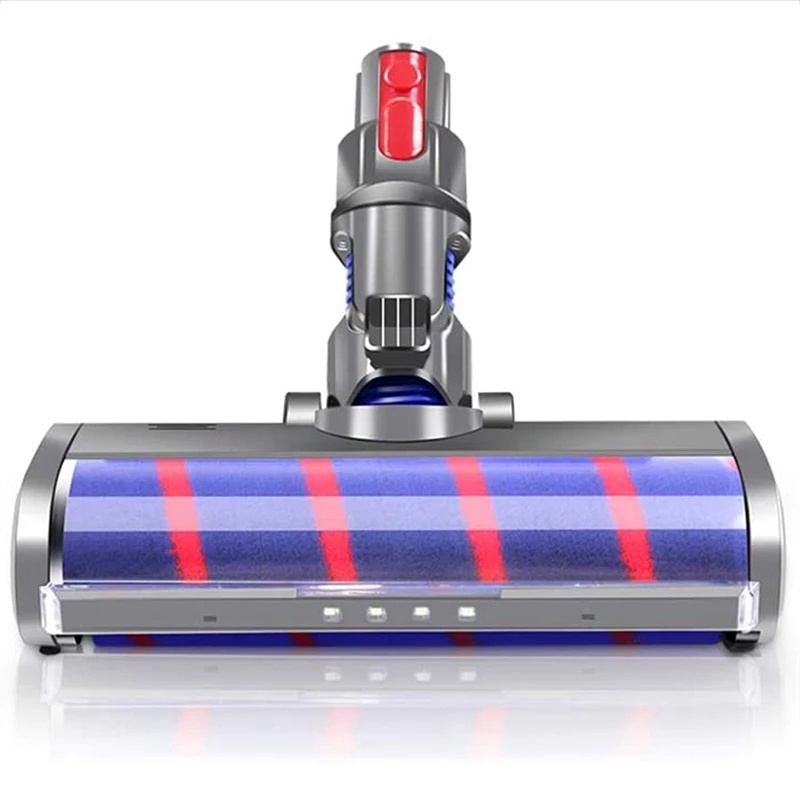 Kepala Sikat roller Pembersih vacuum cleaner Tanpa Kabel Dengan Lampu LED Untuk v7 v8 v10 v11