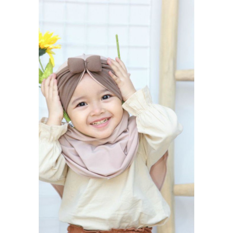 JILBAB ALANA ANAK ( ETALASE 1) hijab bayi kerudung newborn