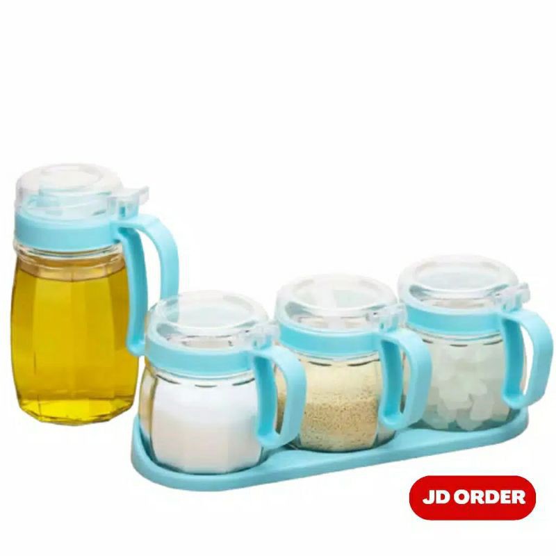 [IMPORT] - Royal Star Kitchen Jar 4in1 Kaca