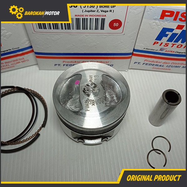 PISTON KIT SEHER SET JUPITER Z XB 53,5 54 54,5 55 PEN 13 FIM IZUMI-3