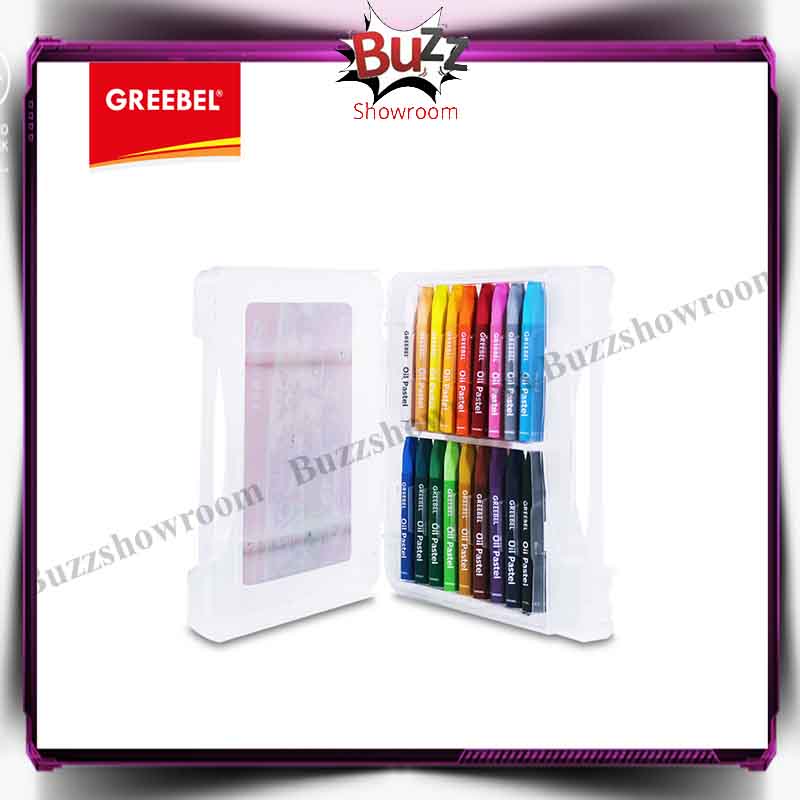 Kids Oil Pastel Crayon Greebel 12 18 warna krayon mini Anak 12w 18w