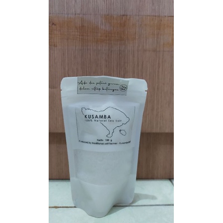 

Sea Salt 100gr ~ Garam Laut Murni Asli Kusamba 100gr