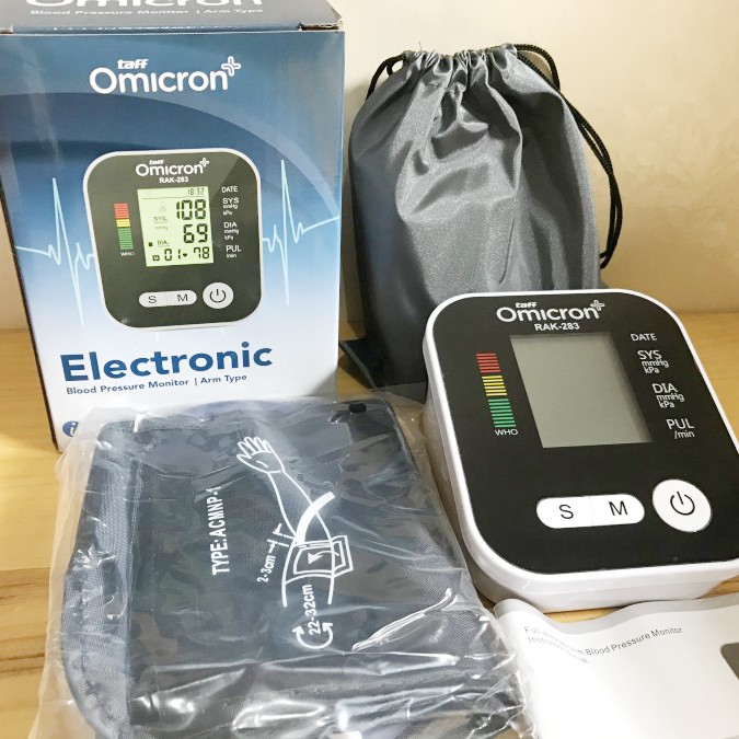 Tensimeter Digital Alat Cek Pengukur Tekanan Tensi Darah Otomatis Blood Pressure Monitor