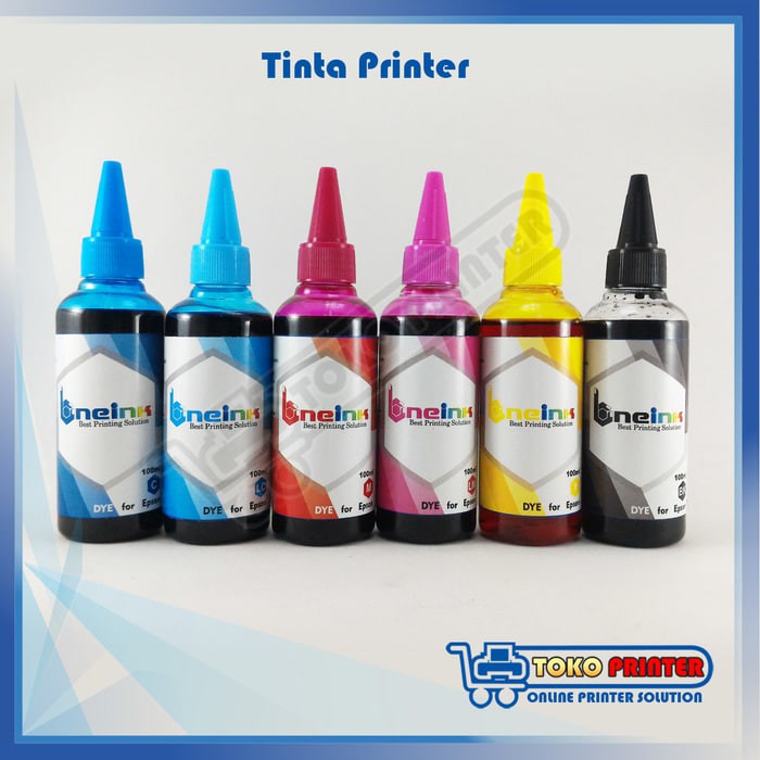 Tinta isi ulang / Refill untuk Printer Epson isi 100ml DYE