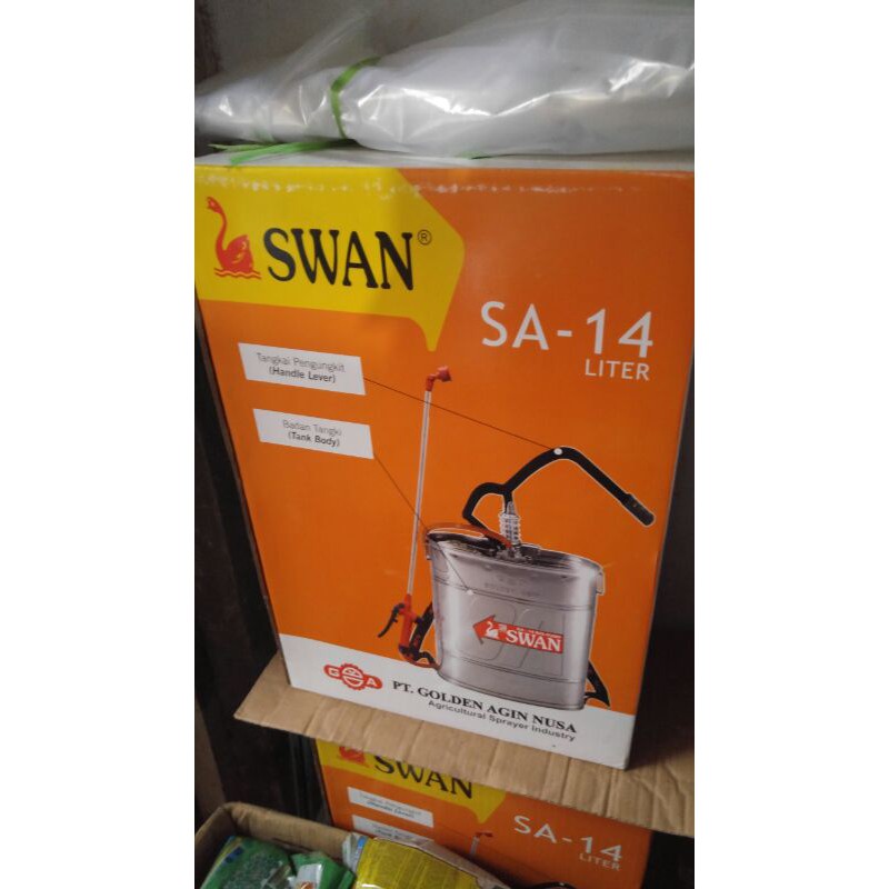 Alat Semprot Manual Sprayer Swan 14 Liter SA 14