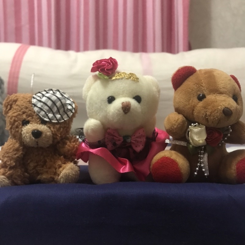 boneka beruang hiasan rangkai