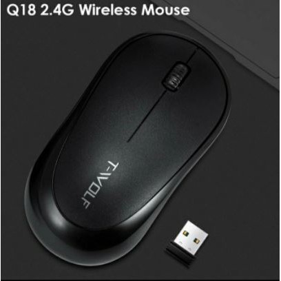 Mouse wireless T-wolf usb 2.0 2.4ghz1600dpi optical  for pc laptop q18 - Twolf q-18