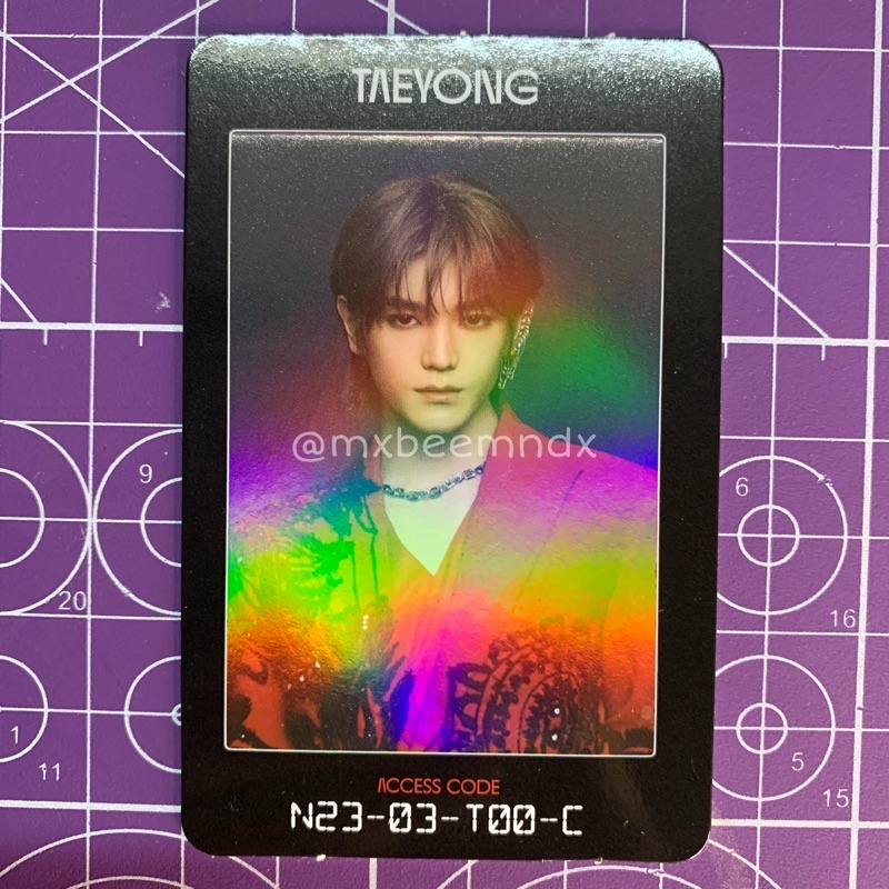 access card taeyong nct resonance (ac)