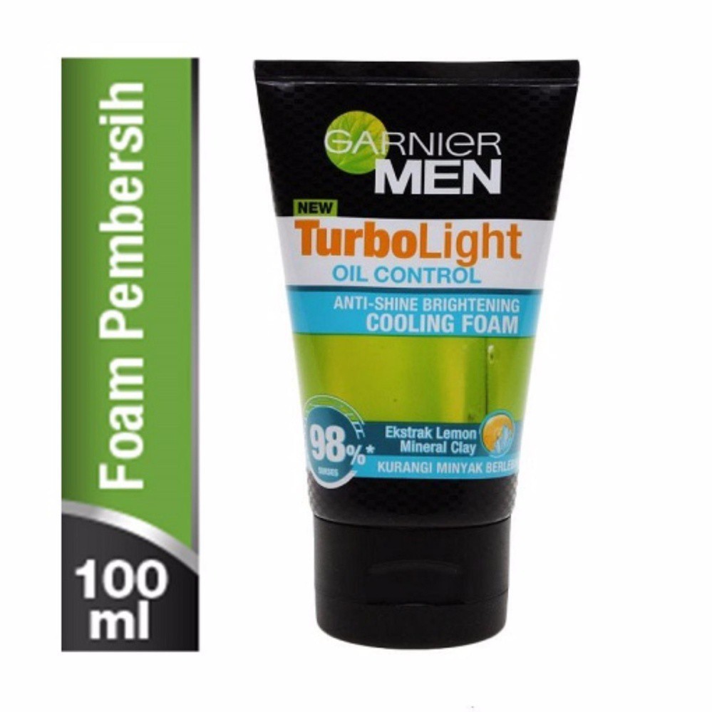 Garnier Men Oil Control Cooling Foam Sabun Wajah Pria