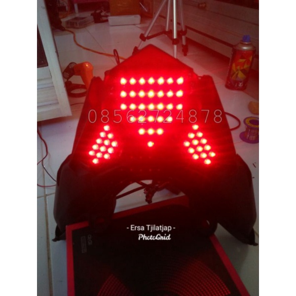 Stoplamp custom running 8 mode Vario 125/150 Led old