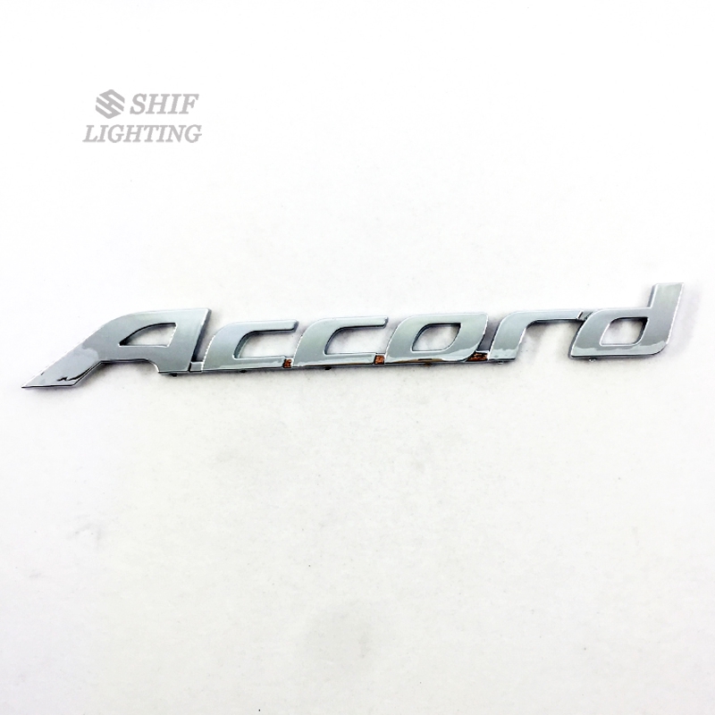 Stiker Emblem Motif Huruf ABS untuk Mobil Honda Accord