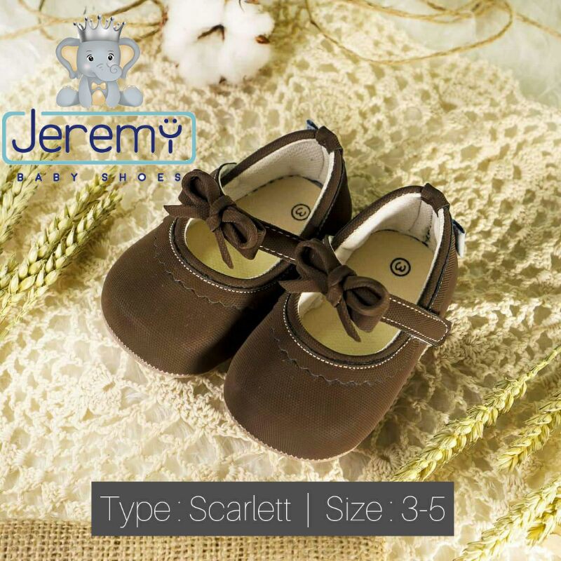 Sepatu Bayi Prewalker Jeremy Baby Shoes - Scarlet