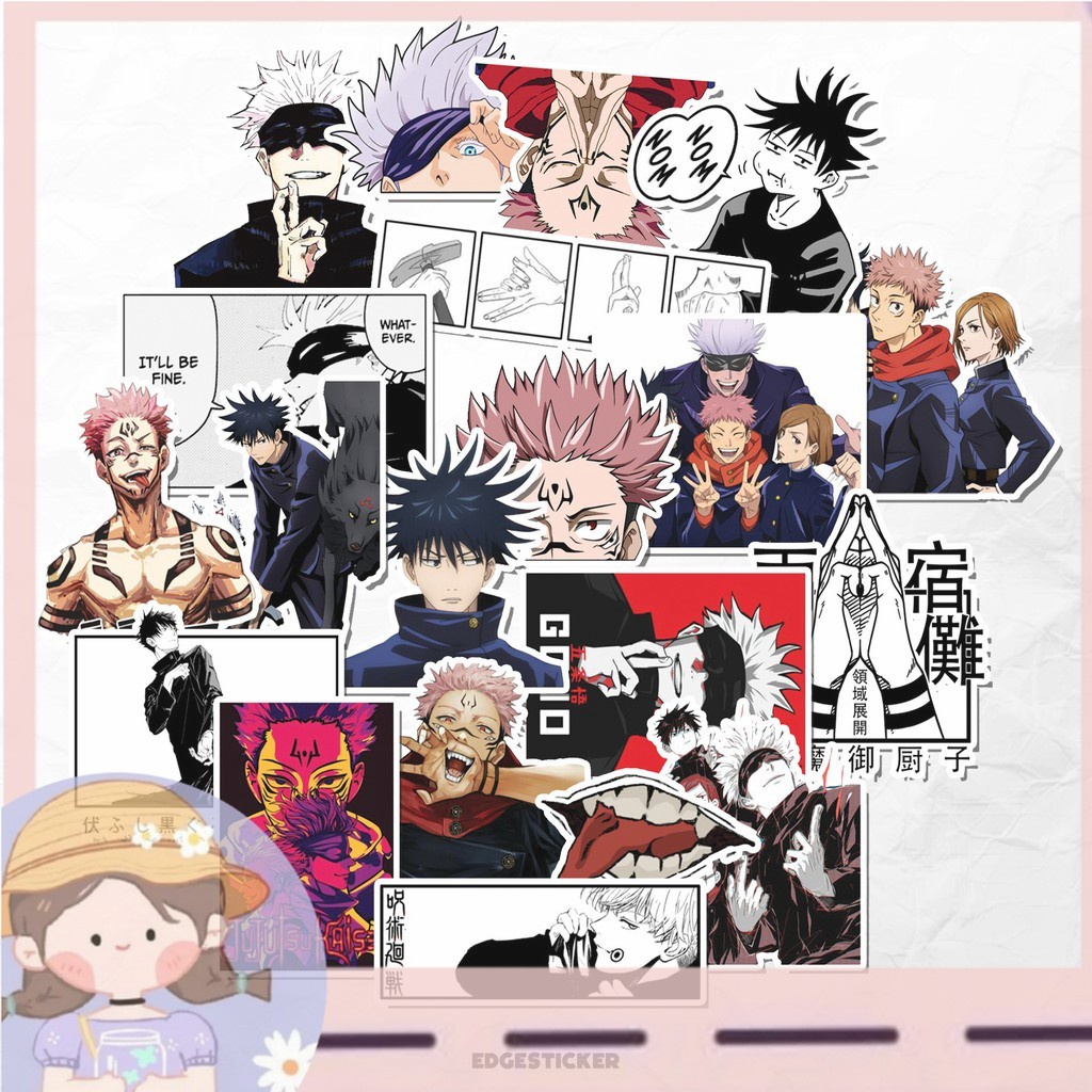 

PROMO23pcs JUJUTSU KAISEN ANIME Sticker Tumblr Aesthetic Sticker HP