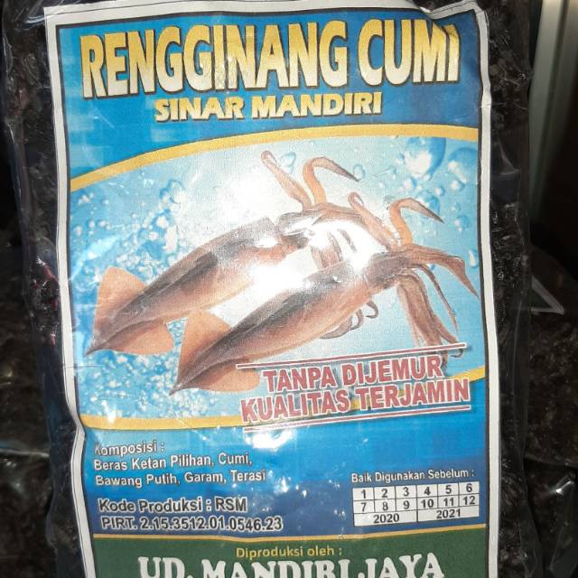 

Rengginang Cumi Cumi mentah 500 gr