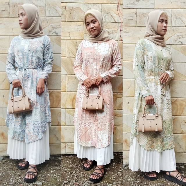 Long tunik katun rayon