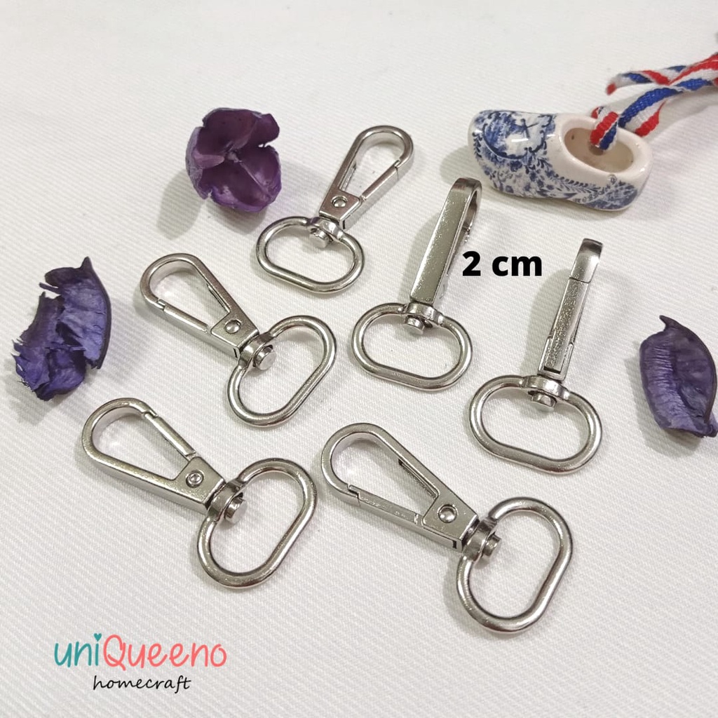 Ring Kait 2 cm Oval Nikel