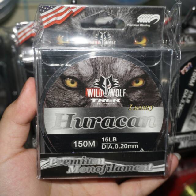 SENAR WILD WOLF HURACAN HCN SUPER STRONG LBS BESAR TIDAK KERITING