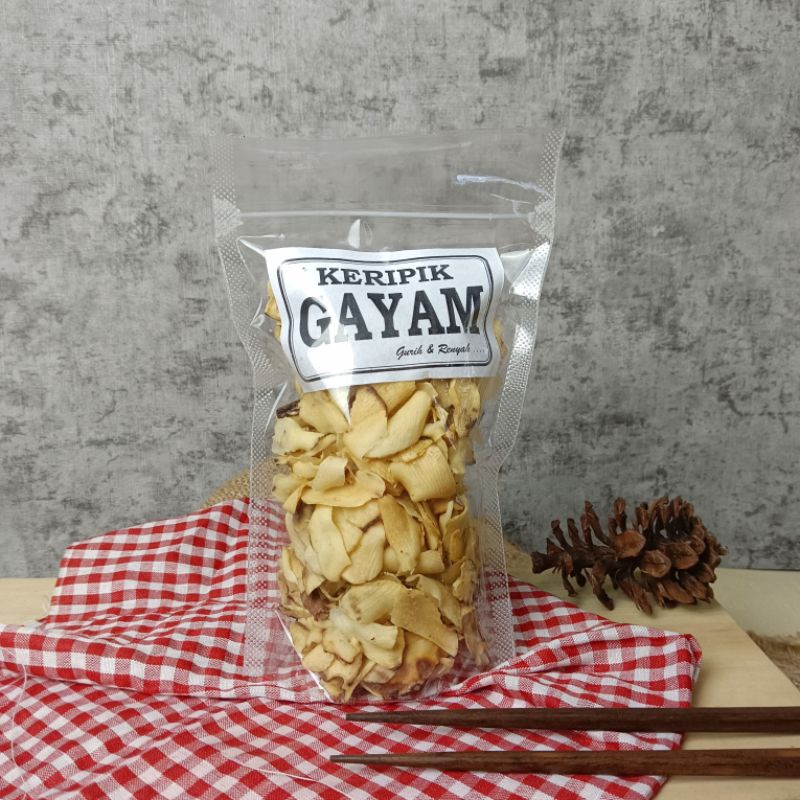 

KERIPIK GAYAM RENYAH GURIH 100gr