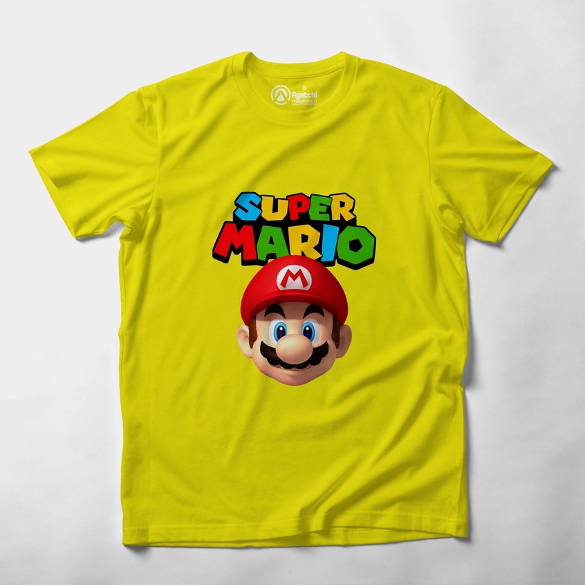 Kaos Atasan Anak Laki Laki Kids T Shirt Super Mario