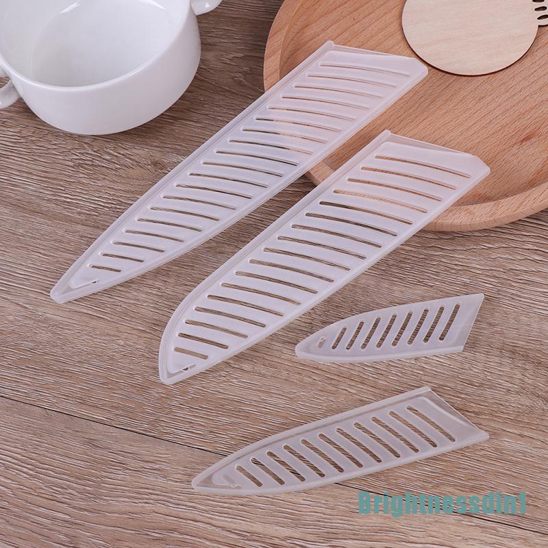4pcs Cover Pisau Dapur Ukuran 3 5 7 8 Inch