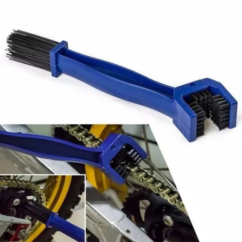 U SHAPE BICYCLE CHAIN CLEANING BRUSH ALAT SIKAT PEMBERSIH RANTAI GIR SPROCKET SEPEDA ATAU MOTOR