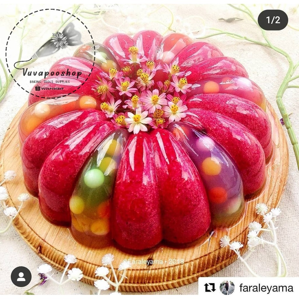Cetakan Puding / Cetakan Pudding / Puding Polkadot / Cetakan Puding Plastik