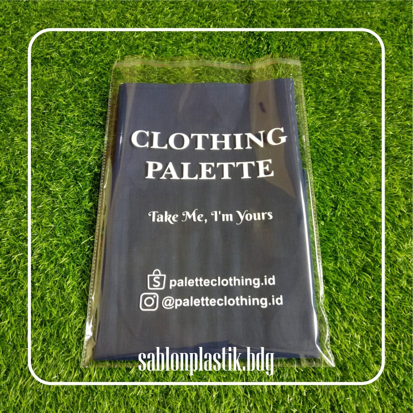 

Sablon Plastik OPP 40 Ukuran 15, 20 - SEJATIPRINTING
